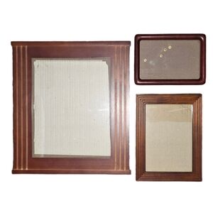 FETCO HOME DECOR THAILAND: Red Teakwood 4×6 & Walnut 8×10 +BONUS Walnut Wood 5×7